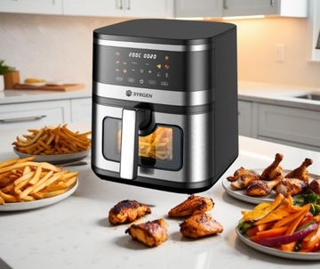 Frytkownica beztłuszczowa XXL Frytownica 8L AIR FRYER BYRGEN 2200 suszarka