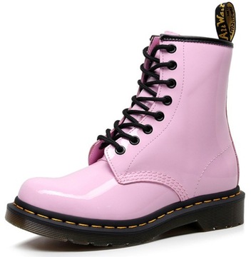 42 RÓŻOWE GLANY BOTKI WORKERY TIMBERKI 8 EYE PINK