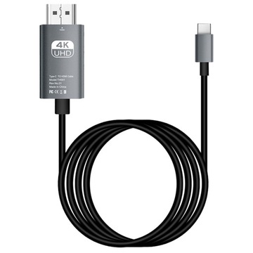 МУЛЬТИМЕДИЙНЫЙ КАБЕЛЬ ТИПА C-HDMI 2.0 FULL HD