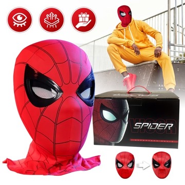 Maska Spider-mana (Ruszające Się Oczy) Prezenty dla dzieci