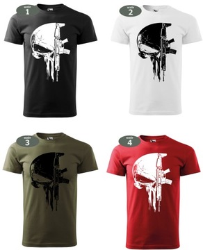 Koszulka t-shirt PUNISHER marvel karabin wojsko