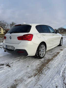 BMW Seria 1 F20-F21 2015 BMW Seria 1 118i benzyna automat bialy 2015 Wroclaw, zdjęcie 7