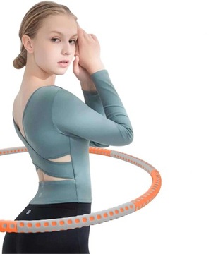 СКЛАДНОЕ КОЛЕСО ХУЛА-ОБРУЧ ДЛЯ ПОХУДЕНИЯ + СКАКАЛА