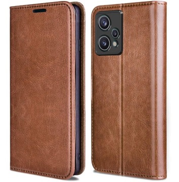 ETUI SKÓRA DO REALME 9 4G / 9 PRO PLUS +SZKŁO