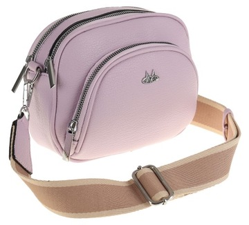 Maria C. Elegancka Torebka Damska listonoszka MC607 purple