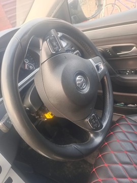 VOLANT KŮŽE MULTIFUNKCE MULTIFUNKČNÍ VW PASSAT CC B7 3C8419091BE