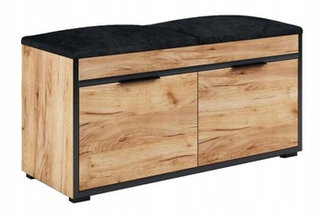 SZAFKA NA BUTY STYL LOFT PANEL WELUROWY SCHOWEK