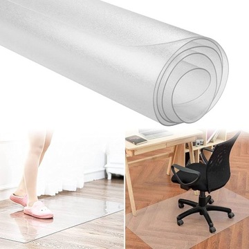 PODKŁADKA MATA OCHRONNA POD KRZESŁO FOTEL NA STÓŁ MAT 140x100 GRUBA 0.8MM