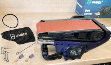 Ленточная многофункциональная мощная шлифовальная машина по дереву с регулируемой мощностью 1900 Вт 230 В