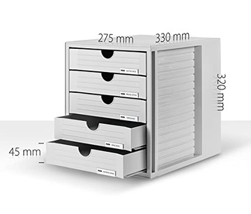 ШКАФ-ОРГАНИЗАТОР ДЛЯ ДОКУМЕНТОВ HAN С 5 ЯЩИКАМИ А4