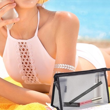 плоская косметичка, портативная косметичка, 2 шт.