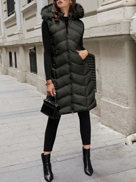 SHEIN ЗЕЛЕНЫЙ ЖИЛЕТ С КАПЮШОНОМ L 826