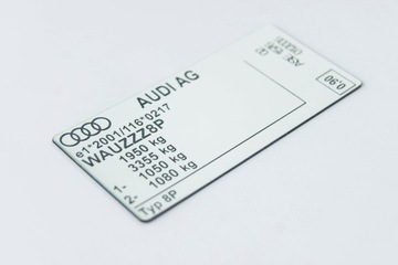 Табличка/наклейка на автомобиль