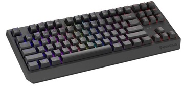 Беспроводная механическая клавиатура Thor230 TKL RGB Silent Lemon с возможностью горячей замены