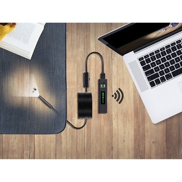 ЭНДОСКОПНАЯ КАМЕРА ДЛЯ ОСМОТРА ANDROID WIFI 5M 6xLED