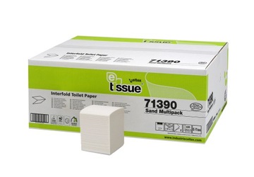 Celtex papier toaletowy w listkach 9000 szt, E-TISSUE SAND, T3