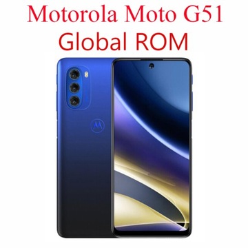 Motorola MOTO G51 Smartfon 8G/128G Niebieski