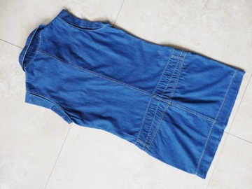 BENETTON _____ LETNIA SUKIENKA JEANS R. XS