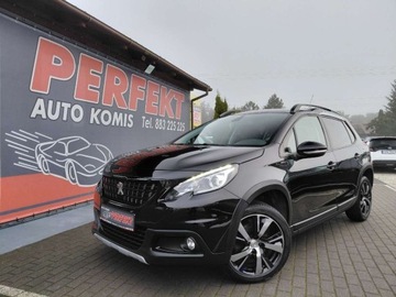 Peugeot 2008 I SUV Facelifting 1.2 PureTech 130KM 2017 Peugeot 2008 GT-Line Navi Kamera Klimatronik Grip Control Sensor PDC Alu