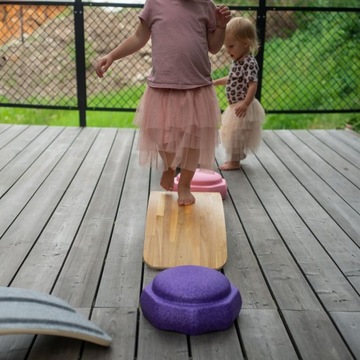 Балансировочная доска Switch для детей 85см, качалка Монтессори, безопасная