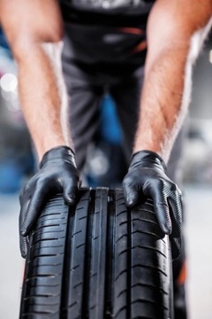 GoGrip Gloves ОЧЕНЬ ПРОЧНЫЕ Нитриловые XL THICK ЧЕРНЫЕ РАБОЧИЕ перчатки