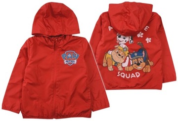 KURTKA CHŁOPIĘCA PSI PATROL PRZECIWDESZCZOWA WIATRÓWKA POLAR 104/110