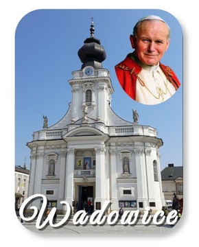 MAGNES PAPIEŻ JAN PAWEŁ II WADOWICE BAZYLIKA