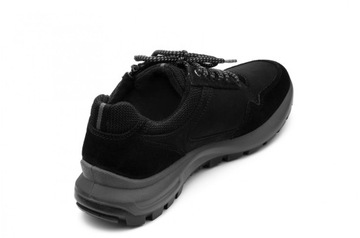 Manitu czarne męskie buty półbuty nieprzemakalne oddychające z membraną 46