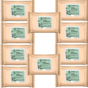 LUBA PAPIER TOALETOWY NAWILŻANY ALOES 10 X 50SZT