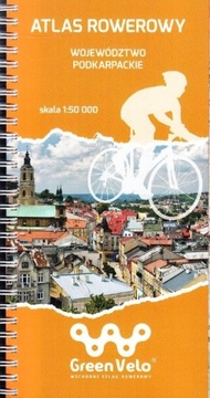 Atlas Rowerowy Województwo Podkarpackie skala 1 50 000