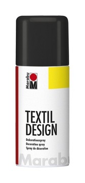 MARABU TEXTIL SPRAY 150ML BLACK farba do tkanin