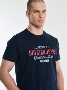 T-shirt męski okrągły dekolt Big Star rozmiar L