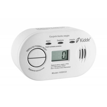 Детектор угарного газа Kidde K5DCO с дисплеем