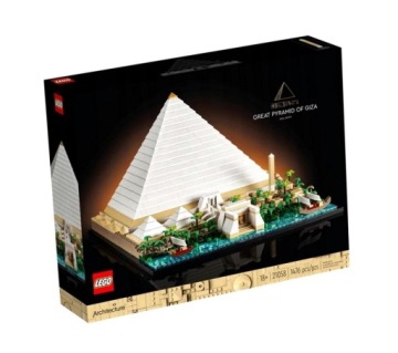 LEGO ARCHITECTURE 21058 PIRAMIDA CHEOPSA
