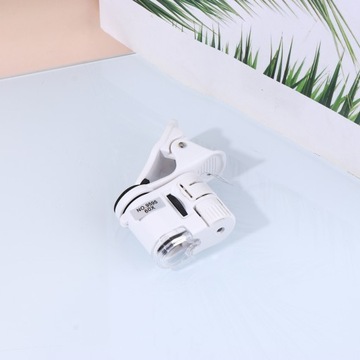 Увеличительное зеркало для мини-телефона со светодиодной УФ-линзой