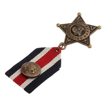 3xVintage Men Medal Odznaka Rock