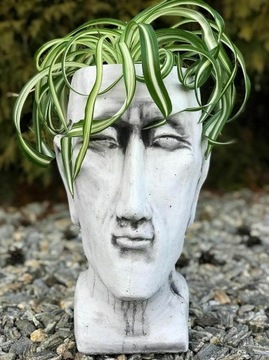 Бетонный цветочный горшок, фигурки цветочных горшков для украшения сада, бетонный цветочный горшок