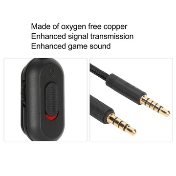 КАБЕЛЬНЫЙ ШНУР ДЛЯ LOGITECH G PRO G PRO X/G433/G233 ЧЕРНЫЙ