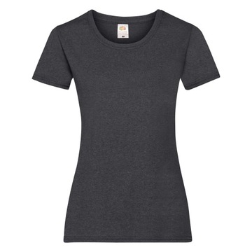 FRUIT KOSZULKA T-SHIRT DAMSKA VALUE DARK GREY XL
