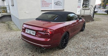 Audi A5 F5 Cabrio 2.0 TFSI 252KM 2018 Audi A5 Cabrio 2,0 benzyna 252 KM Quattro NAVI Full LED zarejestrowany 2.0, zdjęcie 13
