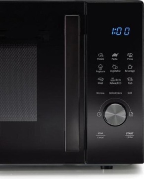 Kuchenka mikrofalowa GORENJE 23L Czarny 800W Rozmrażanie Grill Auto Defrost