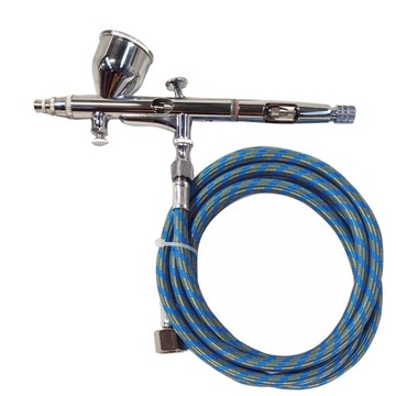 Zestaw aerograf 180 3 dysze do dużego kompresora