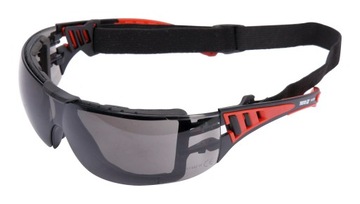 СЕРЫЕ ЗАЩИТНЫЕ ОЧКИ С РЕМЕШКОМ YT-73701 YATO