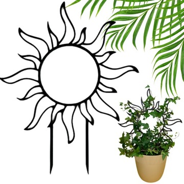 Podpórki do kwiatów roślin podpórka podpora pergola SŁOŃCE L - 40cm