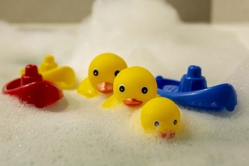 Набор из 6 лодок для плавания «Утки» БЕЗ ОТВЕРСТИЯ EDU Toys