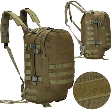 PLECAK WOJSKOWY TAKTYCZNY MILITARNY SURVIVAL TURYSTYCZNY ZIELONY 35l DUŻY