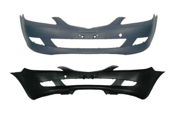 ZDERZAK PRZEDNI MAZDA 6 GG/GY 2002-2005 DO MALOWANIA NOWY