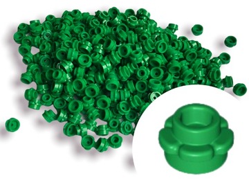 LEGO 24866 Roślina KWIAT Plate GREEN 50 szt