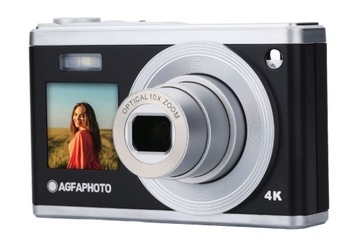 Цифровая камера AGFAPHOTO DC9200, 50 МП, видео 4K, 10-кратный оптический зум, два экрана