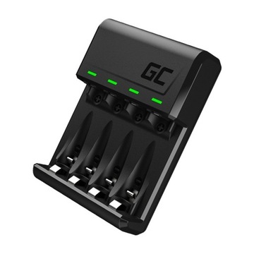 ŁADOWARKA AKUMULATORKÓW BATERII AAA AA USB C MICRO